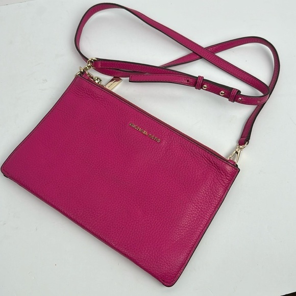 MICHAEL Michael Kors Handbags - MICHAEL KORS Leather Double Pouch Crossbody